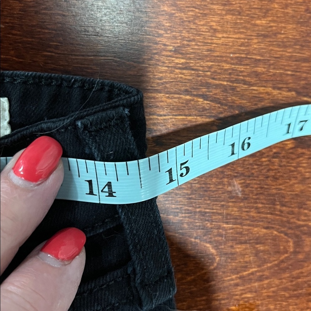 Rag & Bone Womens Nina High Rise Skinny Jeans 28 Black Button/Fly Pockets EUC - Picture 10 of 12